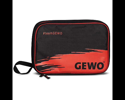 Чохол для ракетки Gewo Double Cover Wave, чорно-червоний