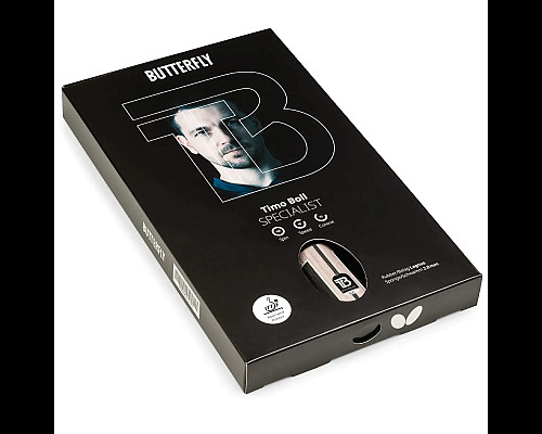 Ракетка для настільного тенісу Butterfly Timo Boll Specialist FL, чорна-червона
