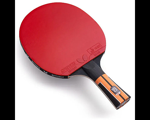Ракетка для настільного тенісу Butterfly Timo Boll Comfort FL, чорно-червона
