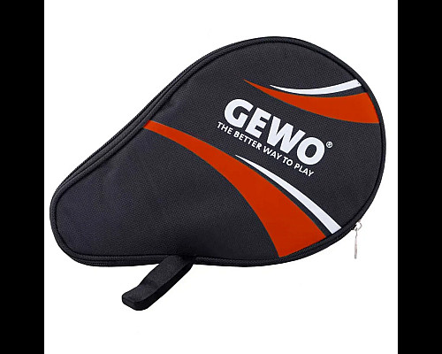 Чохол для ракетки Gewo Round Cover Master з відділенням для м'ячів, чорно-червоний