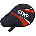 Чохол для ракетки Gewo Round Cover Master з відділенням для м'ячів, чорно-червоний