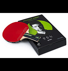 Ракетка для настільного тенісу Butterfly Ovtcharov Expert FL, чорно-червона