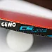 Ракетка для настільного тенісу Gewo CS Energy Carbon FL, чорно-червона
