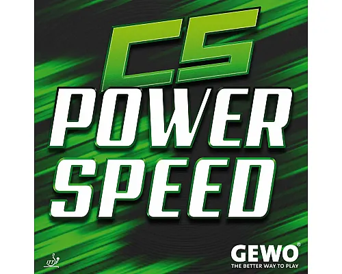 Ракетка для настільного тенісу Gewo CS Energy Carbon FL, чорно-червона