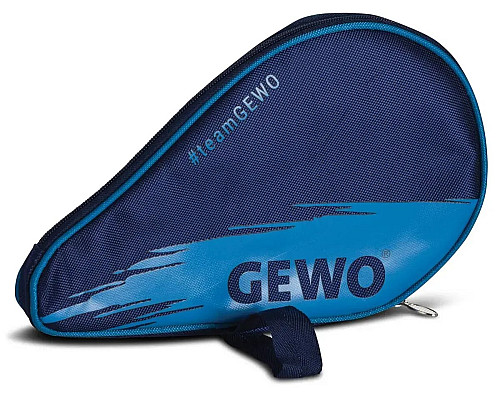 Чохол для ракетки Gewo Round Cover Wave з відділенням для м'ячів, синій