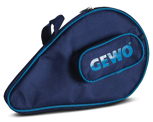 Чохол для ракетки Gewo Round Cover Wave з відділенням для м'ячів, синій