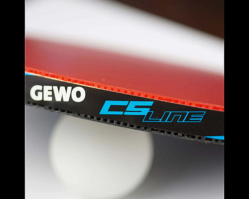 Ракетка для настільного тенісу Gewo CS Energy Power FL, чорно-червона