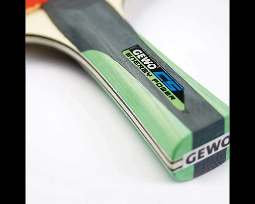 Ракетка для настільного тенісу Gewo CS Energy Power FL, чорно-червона