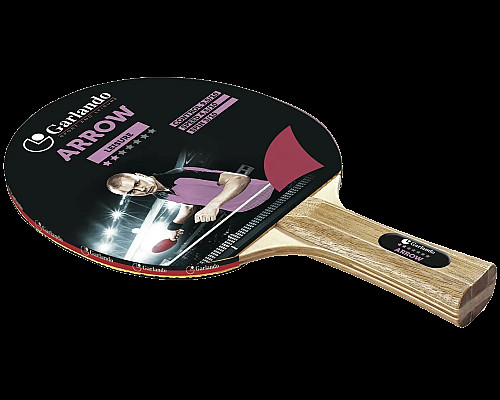 Ракетка для настільного тенісу Garlando Arrow 2 Stars, червона