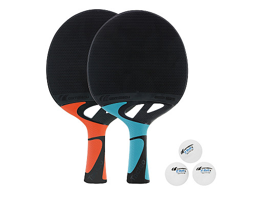 Набір для настільного тенісу Cornilleau Tacteo Duo Outdoor, чорний