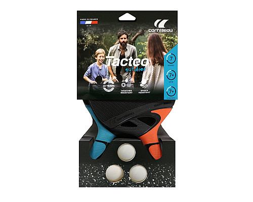 Набір для настільного тенісу Cornilleau Tacteo Duo Outdoor, чорний