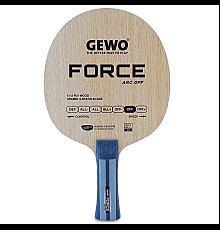 Ракетка для настільного тенісу Gewo Force ARC OFF, Inventus XT Pro 52.5 + 50.0, FL, бежевий