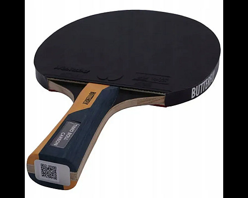 Ракетка для настільного тенісу Butterfly Timo Boll Carbon, чорна