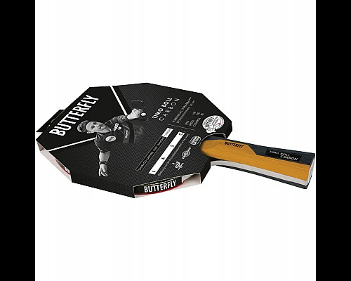 Ракетка для настільного тенісу Butterfly Timo Boll Carbon, чорна