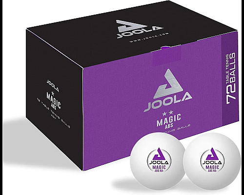 М'ячі для настільного тенісу Joola Magic ABS 40+  72 шт, білий