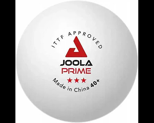 М'ячі для настільного тенісу Joola Prime 40+ White 6 шт, білі