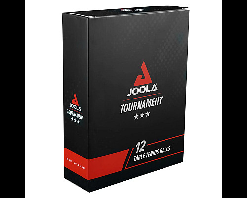 М'ячі для настільного тенісу Joola Tournament 40+ 12 шт, білі