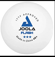 М'ячі для настільного тенісу Joola Flash 40+ 6 шт, білий