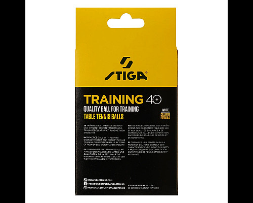 М'ячі для настільного тенісу Stiga Training ABS 12 шт, білі