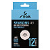 М'ячі для настільного тенісу Stiga Seasons, White 12 шт, білі