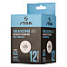 М'ячі для настільного тенісу Stiga Seasons, White 12 шт, білі