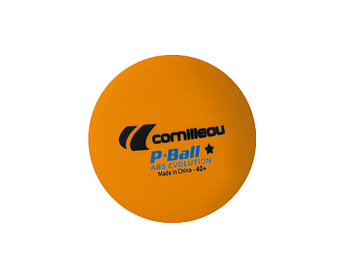 М'ячі для настільного тенісу Cornilleau P-BALL ABS EVOLUTION 1* 72 шт, помаранчеві