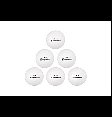  М'ячі для настільного тенісу inSPORTline VHIT S2 6 шт, білі