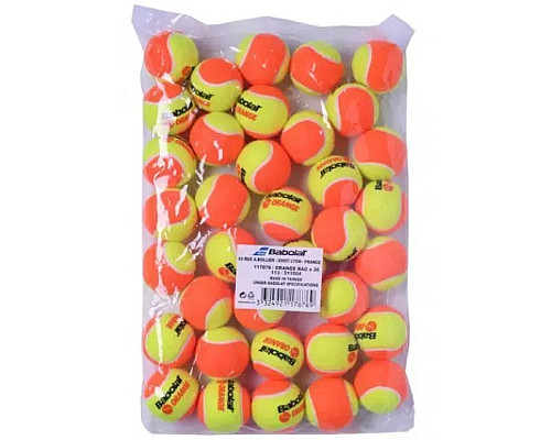 М'ячі для тенісу Babolat Orange 36 bag
