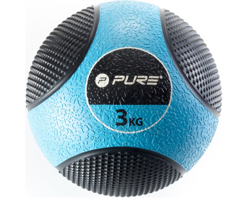 М'яч Pure Medicine чорно-синій 3 кг (20660285)