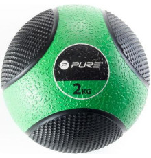 М'яч Pure Medicine чорно-зелений 2 кг (20660280)