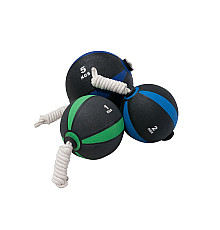 Медичний м'яч з мотузкою Bauerfitness ACF-1049 9 кг