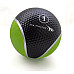 Медичний м'яч YakimaSport 1 кг, чорно-зелений