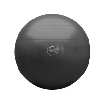 Мяч для фитнеса (фитбол) WCG 85 Anti-Burst 300кг Графит