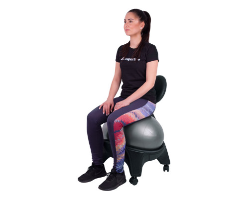 Реабілітаційне крісло з м'ячем inSPORTline EGG-Chair