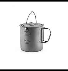 Казанок титановий Mobi Garden NX20666032 1,25л, сірий