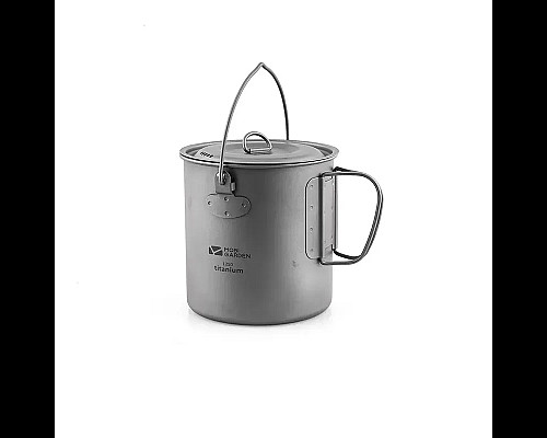 Казанок титановий Mobi Garden NX20666032 1,25л, сірий