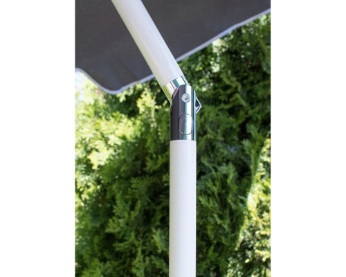 Парасолька садова Jumi Garden 200 х 130 см, сіра