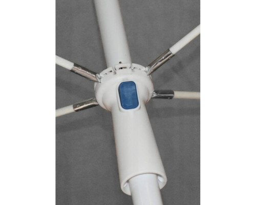 Парасолька садова Jumi Garden 200 х 130 см, сіра