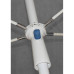 Парасолька садова Jumi Garden 200 х 130 см, сіра