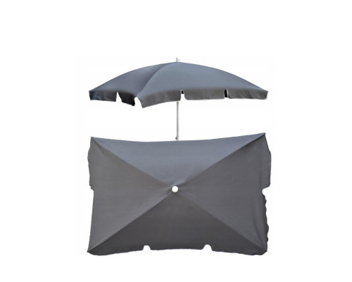 Парасолька садова Jumi Garden 200 х 130 см, сіра