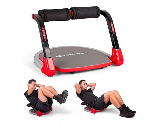 Діп-станція inSPORTline AB Perfect Duo II, чорно-червона