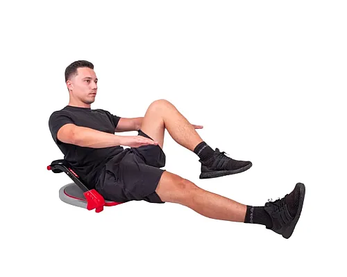 Діп-станція inSPORTline AB Perfect Duo II, чорно-червона