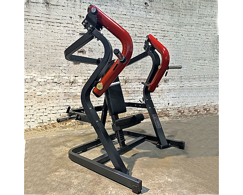 Діп-станція Bauerfitness PLM-401, чорно-червона