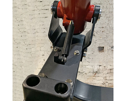 Діп-станція Bauerfitness PLM-402, чорно-червона