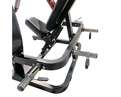 Діп-станція Bauerfitness PLM-405, чорно-червона