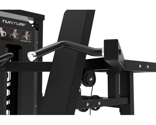 Силова станція 4 в 1 Tunturi Platinum Shoulder Press чорна