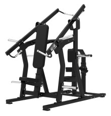 Силова станнція 2 в 1 для грудей та спини Tunturi Platinum Dual Chest чорна