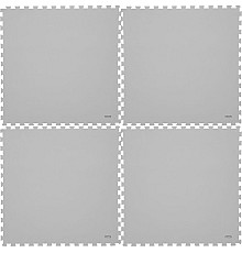 Килимок захисний inSPORTline EVA40 200 см x 200 см x 1 см сірий