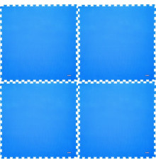 Захисний килимок inSPORTline EVA40 200 см x 200 см x 1 см синій