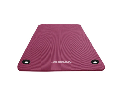 Килимок для фітнесу York Fitness NBR 1 см рожевий